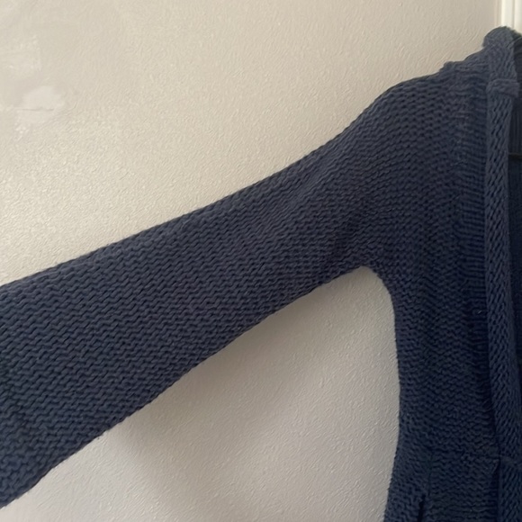 Aphorism quarter length sleeve sweater Navy Blue - Picture 2 of 6